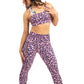 SmoothTech Leggings // Pink + Purple Cheetah
