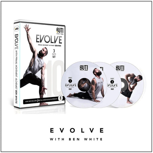 Evolve DVD with Primal Movement Alchemist Ben White - Buti Yoga