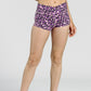 Racer Shorts - Pink + Purple Cheetah