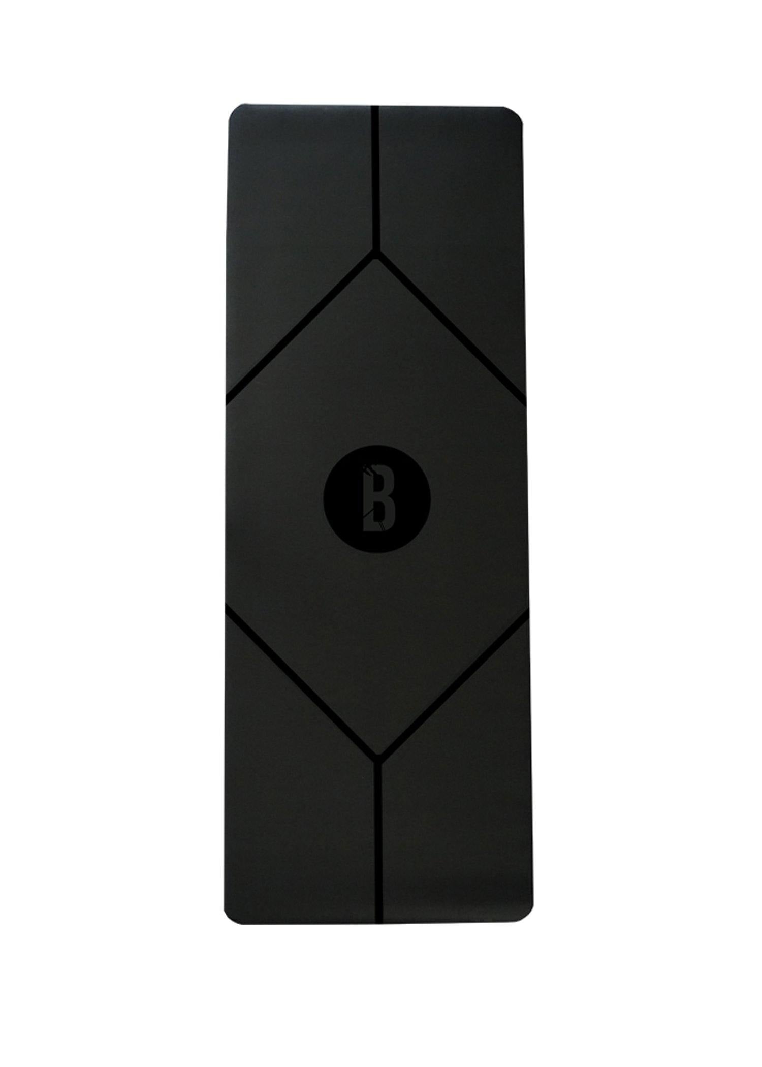 Black B-Aligned Yoga Mat - Buti Yoga